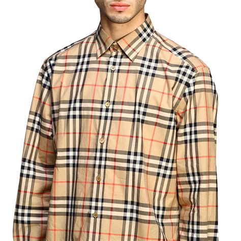 burberry check print shirt|Burberry checkered shirt.